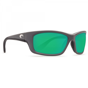 Costa Jose Matte Gray Frame Sunglasses w/Green Mirror 580G Lenses 06S9023-90232462