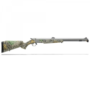 CVA Wolf V2 209 Magnum .50 Cal 24" 3/4x24 Bbl SS/Realtree Edge Break Action Inline Muzzleloader w/Fiber Optic Sights PR2118S