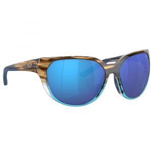 Costa Mayfly Wahoo Frame Sunglasses w/Blue Mirror 580G Lenses 06S9110-91100558