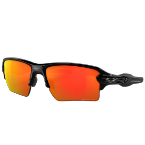Oakley Flak 2.0 XL Polished Black w/PRIZM Ruby Polarized Lenses OO9188-F659 - Oakley
