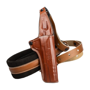 Kimber Long Slide RH Tan Shoulder Bandolier Hunter Holster 4100017 - Kimber