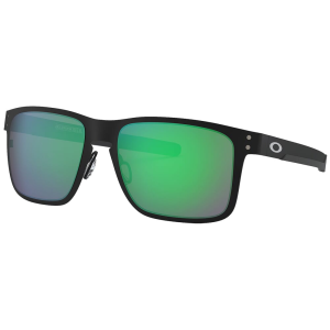Oakley Holbrook Metal Matte Black w/Jade Iridium Lenses OO4123-0455