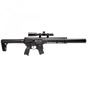 Sig Sauer MCX GEN II Air .177 Cal 90gr CO2 Air Rifle w/Scope, (1) 30rd Pellet Mag & M-LOK Handguard AIR-MCX-177-G2-BLK-SCOPE - Sig Sauer