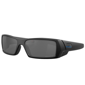 Oakley SI Gascan Matte Black Tonal Thin Blue Line Flag Logo w/PRIZM Black Polarized Lenses OO9014-8560 - Oakley