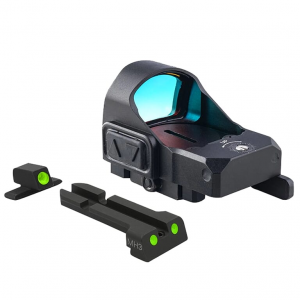 Meprolight microRDS IWI Masada Red Dot Sight Full Kit w/Backup Night Sight Set & QD Adapter 88070503 - Meprolight Usa