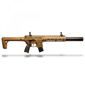 Sig Sauer MCX GEN II Air .177 Cal 90gr CO2 FDE Air Rifle w/(1) 30rd Pellet Mag & M-LOK Handguard AIR-MCX-177-G2-FDE - Sig Sauer