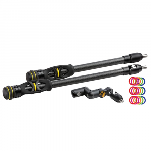 Trophy Ridge Hitman Combo 10" & 12" Black Stabilizer AS191210 - Trophy Ridge