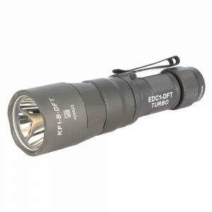 SureFire Everyday Carry 1 Dual-Fuel Turbo 500 LU LED Flashlight EDC1-DFT-HA - Surefire