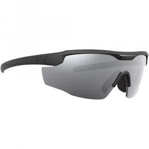 Leupold Sentinel Matte Black Performance Eyewear w/Shadow Gray Flash Lenses 182669 - Leupold