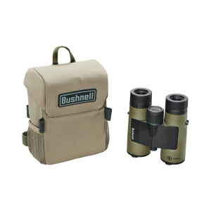 Bushnell Prime 10x42 Slate Green Roof FMC WP/FP Binoculars w/Vault Bino Pack BP1042VTC - Bushnell Tactical