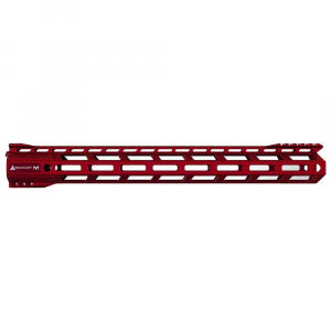 RISE Armament RA-905 15" RISE Red Skeletonized AR-15 M-LOK Handguard RA-905-150-RR