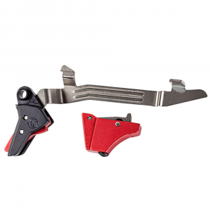 Timney Triggers Alpha Large Red Trigger for Glock Gen 3 & 4 Alpha-Glock-3-4-Large-RED - Timney Triggers