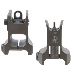 Daniel Defense Fixed Front/Rear Combo DD Milspec + Brown Iron Sights 19-088-09116-011 - Daniel Defense