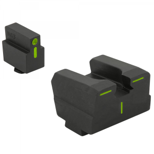 Meprolight Tru-Dot Glock (All Models) Green/Green R4E Suppressor Pistol Sight Set 122243191 - Meprolight Usa