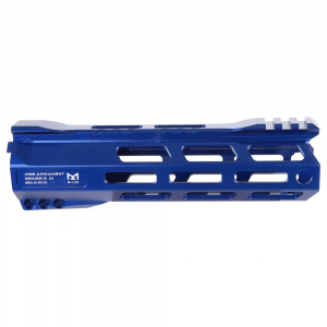 RISE Armament RA-905 7.5" Patriot Blue Skeletonized AR-15 M-LOK Handguard RA-905-075-BLU - Rise Armament