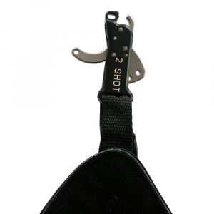 Carter Two Shot Black Buckle Strap Release RWTS1630 - Carter