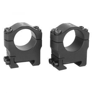 MDT Premier 25.44mm 1.00" Medium Blk Scope Rings 103343-BLK - Mdt