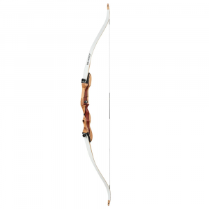 Bear Archery Bullseye X RH26 White Youth Bow A5BEX6226R - Bear Archery