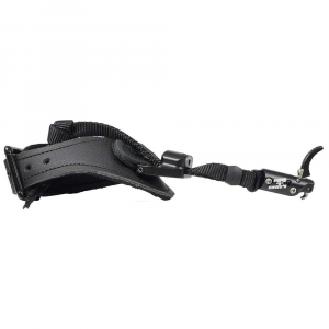 T.R.U. Ball Archery Short-N-Sweet'R Hybrid Hybrid Trigger Cinch Web Buckle Strap Black XLarge Release SSHB-BK-XL