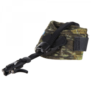 T.R.U. Ball Archery Short-N-Sweet'R Hybrid Hybrid Trigger Cinch Web Velcro Strap Black Large Release SSHV-BK-L