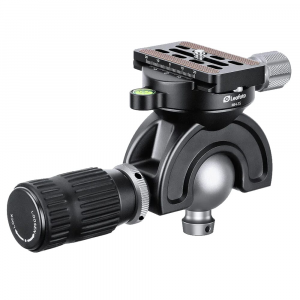 Leofoto MH-35S Arca Compatible Panning Ball Head for SA Series Tripod w/Handlebar Control MH-35S-FOR-SA-TRIPOD