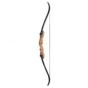 Centerpoint Sycamore Takedown Recurve Bow w/Traditional Hard Maple Design, Fiberglass Limbs, Bow Stringer, Finger Tab, Nock Set & Arrow Rest AVRS25KT