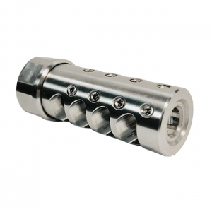 APA Gen 3 Micro Bastard Muzzle Brake 1/2x28 .308 Cal Stainless Steel - American Precision Arms