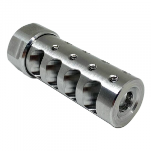 American Precision Arms The Answer Gen 3 Micro Bastard 1/2x28 .338 Cal Stainless Muzzle Brake G3A1238S