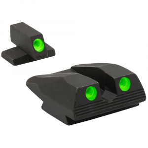 Meprolight Tru-Dot FN 9mm/.40SW FNX/FNS Fixed Green Rear/Front Tritium Illum Pistol Sight Set 108883101 - Meprolight Usa