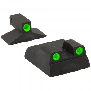 Meprolight Tru-Dot H&K P7M8/M10 (Not PSP) Fixed Green Rear/Front Tritium Illum Pistol Sight Set 0115153101 - Meprolight Usa