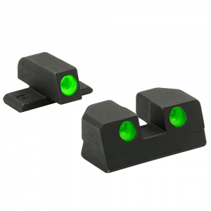 Meprolight Tru-Dot Sig Sauer .40/.45ACP Fixed Green Rear/Front Tritium Illum Pistol Sight Set 0101293101 - Meprolight Usa