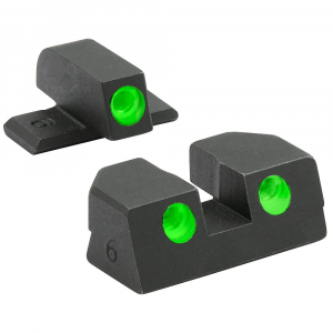 Meprolight Tru-Dot Sig Sauer P238 Fixed Green Rear/Front Tritium Illum Pistol Sight Set 0101383101 - Meprolight Usa