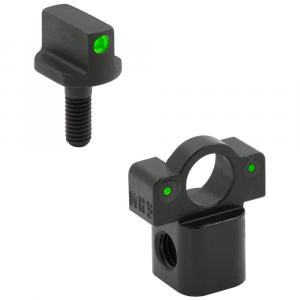 Meprolight Tru-Dot Benelli M1S90/M4 (Post 2001)/Screw (Ghost Ring) Fixed Green Rear/Front Tritium Illum Shotgun Sight Set 1343023101 - Meprolight Usa