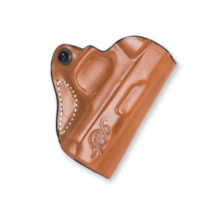 Kimber Micro 9mm Tan Mini Scabbard Belt Holster w/Kimber Logo by DeSantis 4100974 - Kimber
