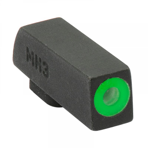 Meprolight Hyper-Bright Glock Std Frame 9/357SIG/40/45GAP Green Ring Fixed Pistol Front Sight 402243117 - Meprolight Usa