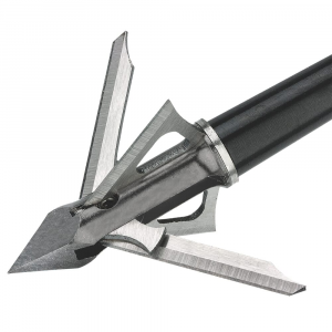 Muzzy Trocar HB-Hybrid 1"x1-5/8" 4-Blade 100gr Broadhead 297 - Muzzy Broadheads