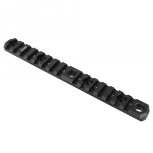 MDT M LOK 7.0" 15 Slots Blk Picatinny Rail 103457-BLK - Mdt