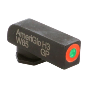 Ameriglo ProGlo Green Tritium w/Orange Outline .165"H .14"W Front Sight for Glock GL-212-OR-C - Ameriglo