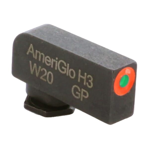 Ameriglo ProGlo Green Tritium w/Orange Outline .22"H .125"W Front Sight for Glock GL-212T-220-ORC - Ameriglo