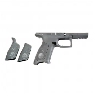 Beretta APX No Finger Grooves Wolf Grey Grip Frame w/(2) Backstraps E02048 - Beretta