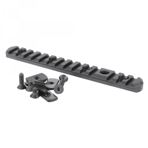 MDT 6.5" Blk Picatinny Rail with QD Sling Cup 102214-BLK - Mdt