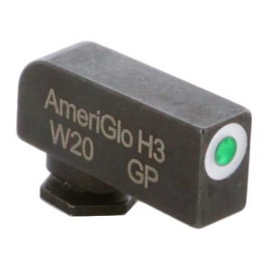 Ameriglo Classic Green Tritium w/White Outline Stock .2"H .14"W Front Sight for Glock GL-112-200 - Ameriglo