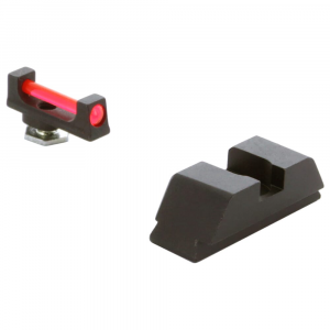 Ameriglo Red Fiber .115" Front Black Rear Sight Set for Glock 20,21,29-32,36,40,41 GFT-119 - Ameriglo