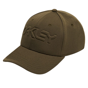 Oakley 6 Panel Embossed Logo Stretch Dark New Brush Cap L/XL 912208-86L-L/XL