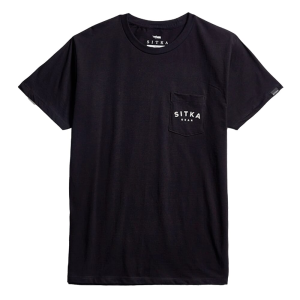 Sitka Gear No Free Lunch Tee Black Small 600114-BK-S