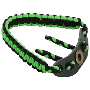 Easton Deluxe Diamond Green Paracord Wide Braid Wrist Sling 822913 - Easton