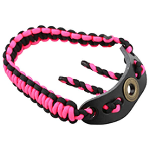 Easton Deluxe Diamond Pink Paracord Wide Braid Wrist Sling 322915 - Easton