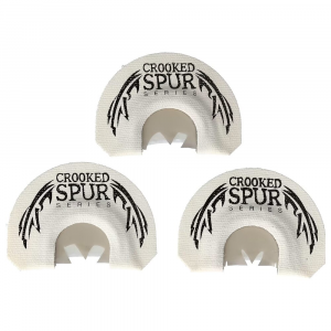 FOXPRO Ghost Spur Diaphragm Turkey Call Combo Pack w/Wide V-Cut, V-Cut Slash & Strut Cut Calls CSGSCOMBO