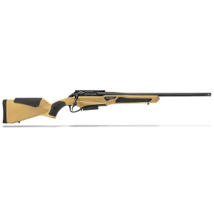 Cadex Defense CDX-R7 SPTR SA 6.5 Creedmoor 24" 1:8" Sporter Bbl Hybrid Tan/Black Rifle w/Hunting-Style MB CDXR7-SPTR-6.5-24-DI00-D4B1N-HTB
