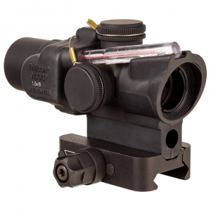 Trijicon ACOG 1.5x16S Dual Illum Red Horseshoe .223/55gr. Compact Riflescope w/Q-LOC Mount TA44-C-400390